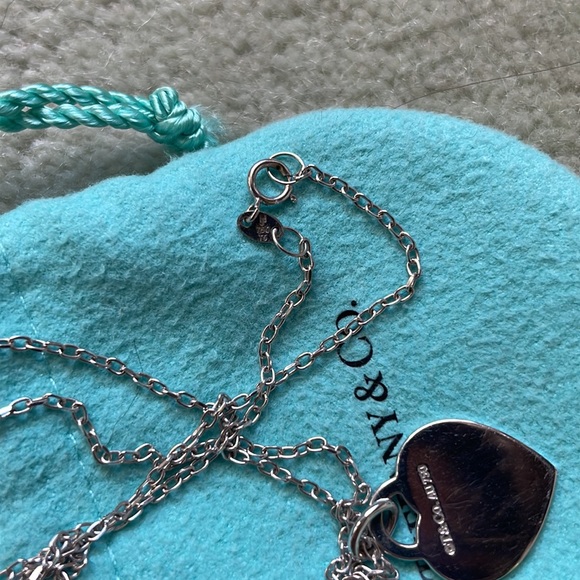 Rare Diamond Return to Tiffany Heart Necklace - Picture 5 of 5
